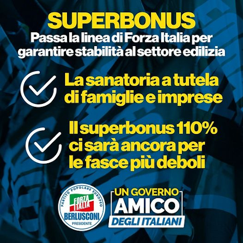 Superbonus 110 saranno tutelate anche le fasce deboli